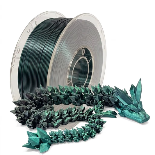 Filament - Toyar PLA Silk Dual Colour 1.75mm 3D Printing Filament