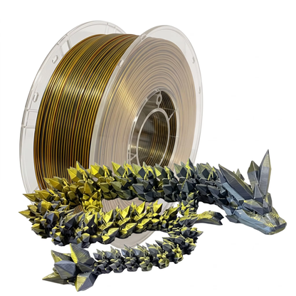 Filament - Toyar PLA Silk Dual Colour 1.75mm 3D Printing Filament