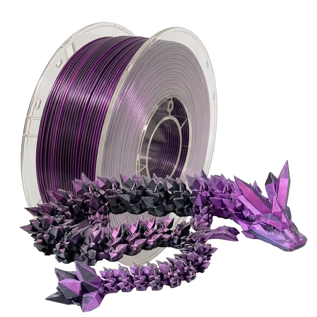 Filament - Toyar PLA Silk Dual Colour 1.75mm 3D Printing Filament