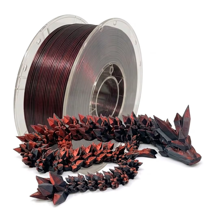 Filament - Toyar PLA Silk Dual Colour 1.75mm 3D Printing Filament