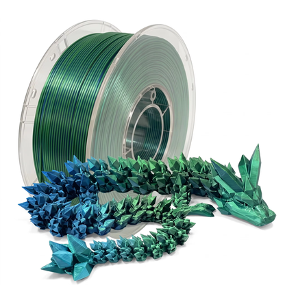 Filament - Toyar PLA Silk Dual Colour 1.75mm 3D Printing Filament