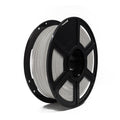 A black spool of Flashforge PLA 1.75mm 3D Printing Filament – Marble Colour, ideal for decorative 3D prints, is displayed against a plain white background.