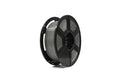 The Flashforge PETG 1.75mm 3D Printing Filament is a durable gray spool, wound on a black plastic reel, shown isolated on a white background.