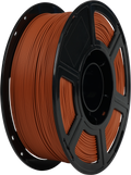 A spool of Flashforge PLA Matte Colour 1.75mm 3D Printing Filament, shown on a black reel from the side against a white background, is ideal for precise prints.