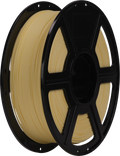 A spool of Flashforge PLA Matte Colour 1.75mm biodegradable filament is wound on a black reel, shown against a plain background—ideal for precise 3D prints.