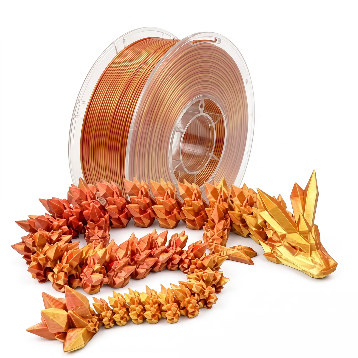 Filament - Toyar PLA Silk Dual Colour 1.75mm 3D Printing Filament