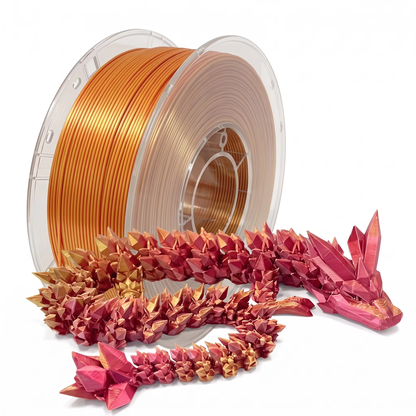Filament - Toyar PLA Silk Dual Colour 1.75mm 3D Printing Filament