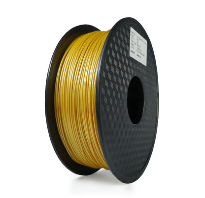 A spool of Hello3D PLA Standard Colour 1.75mm 3D Printing Filament by Hello3D is wound around a black plastic reel with a label attached.