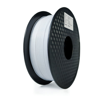 A spool of Hello3D PLA Standard Colour 1.75mm 3D Printing Filament by Hello3D, shown with a black reel and side label detailing specifications.