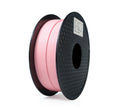A spool of light pink Hello3D PLA Standard Colour 1.75mm 3D printing filament from Hello3D with a black reel, shown against a white background.
