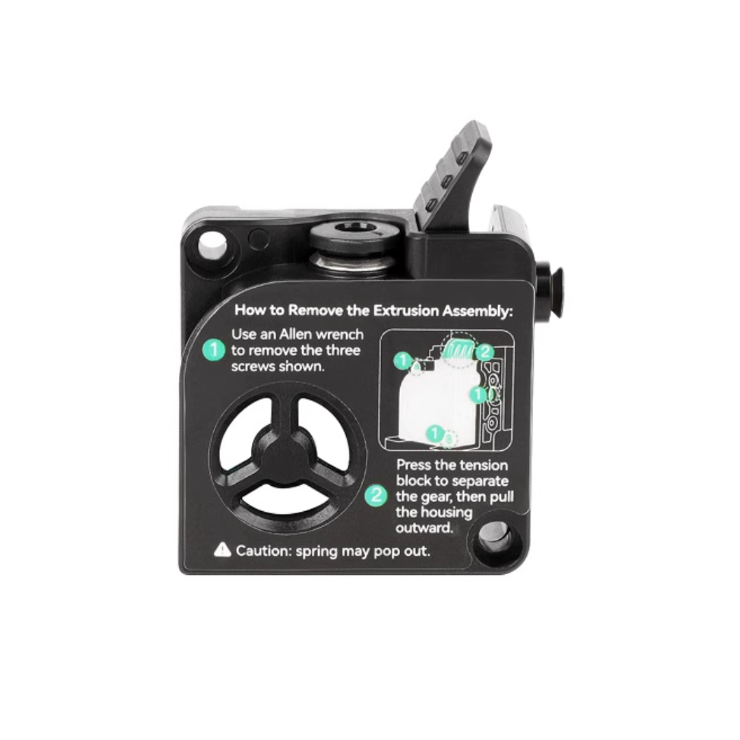 Creality K2/K2 Pro/K2 Plus Extruder Gear Front Assembly