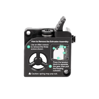 Creality K2/K2 Pro/K2 Plus Extruder Gear Front Assembly