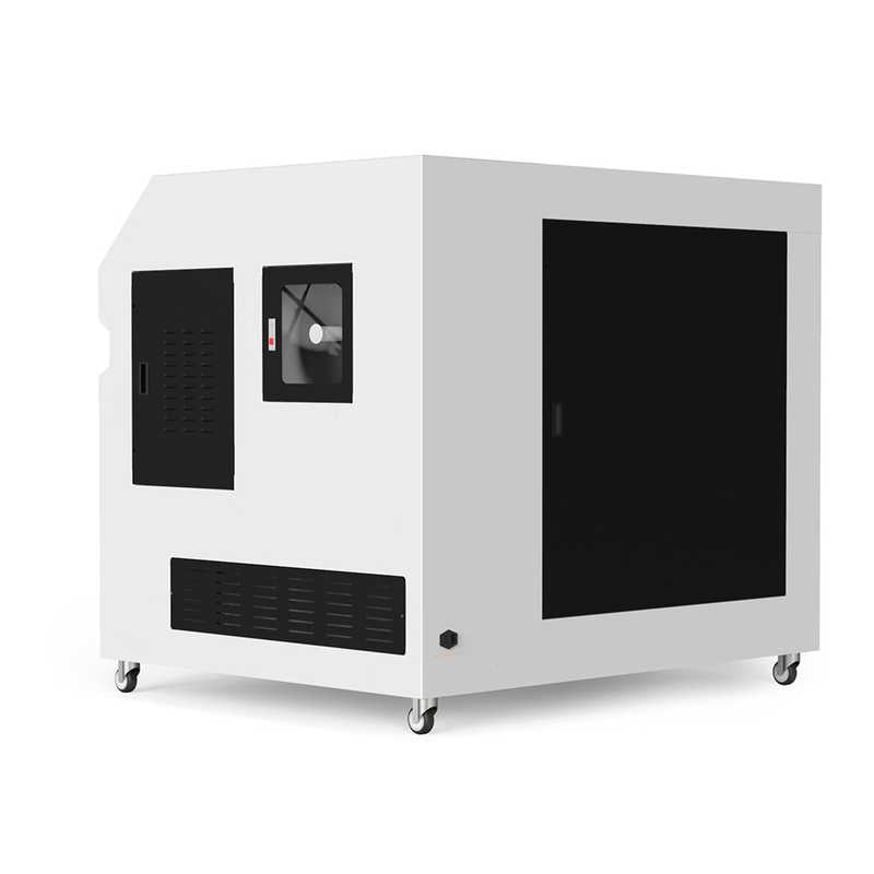A MINGDA MD-1000 PRO for Commercial 1m X 1m X 1m with a black door.