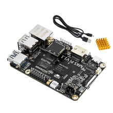 A small MakerBase MKS PI V1.1 (Support Klipper) 3D printing controller board with a micro usb port and a micro usb cable.