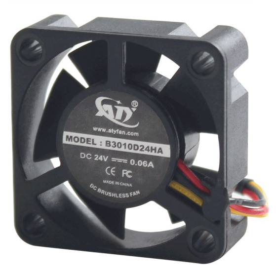 Creality K1/K1 Max 3010 Hotend Fan 24V Dual Ball Bearing