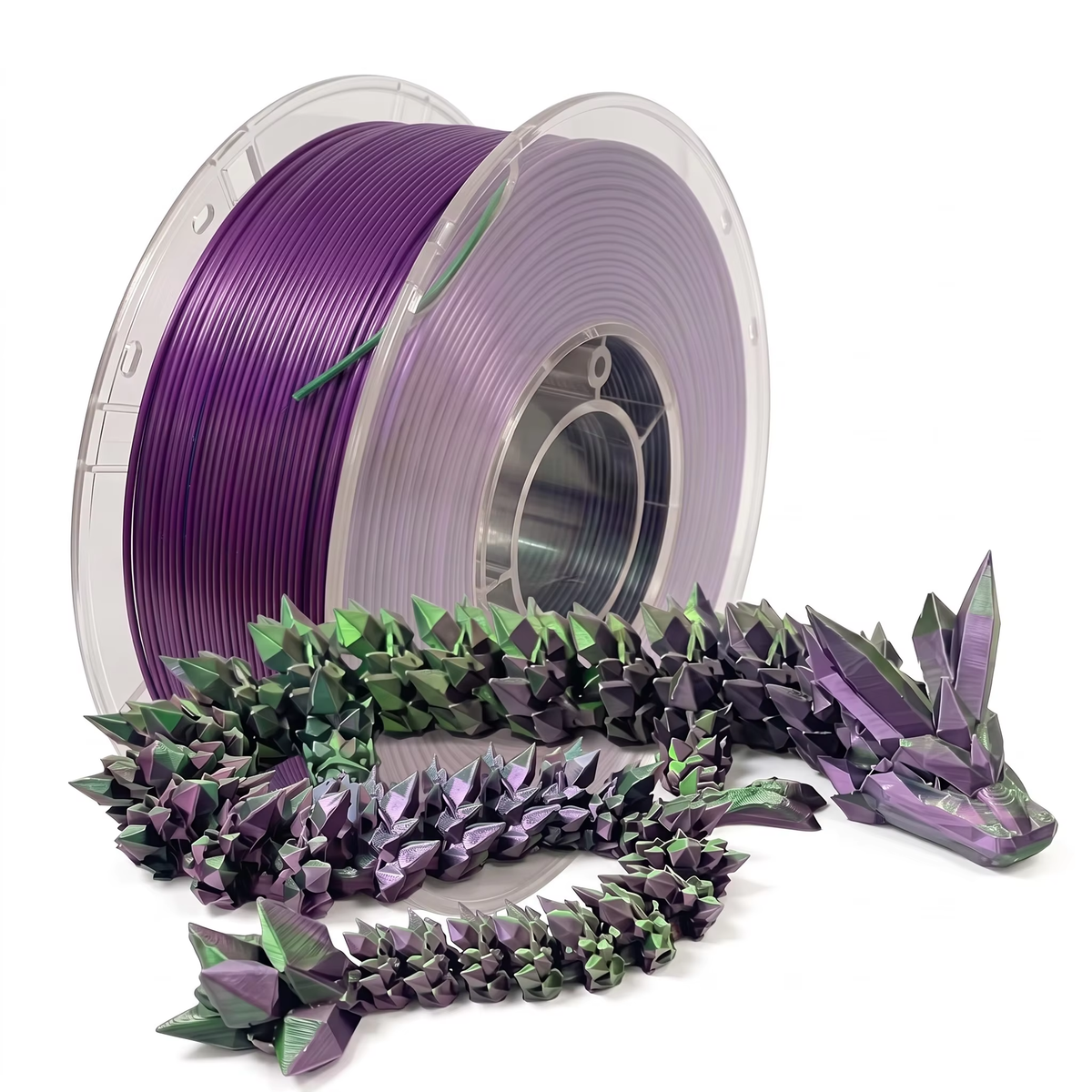 Filament - Toyar PLA Silk Dual Colour 1.75mm 3D Printing Filament