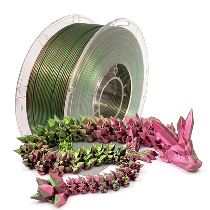 Filament - Toyar PLA Silk Dual Colour 1.75mm 3D Printing Filament