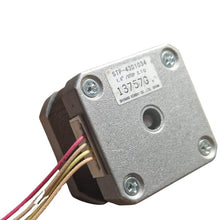 A small Stepper Motor STP-43D1034 - IA with wires from 3D Printing Perth - Cirrus Link.