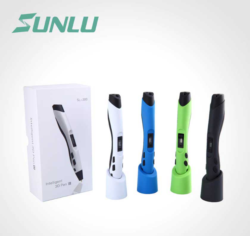 The Sunlu SL-300 3D pen is perfect for creating intricate designs with PLA or ABS filament.