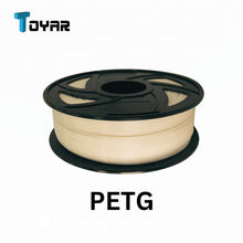 High-quality Toyar PETG 1.75mm 3D Printing Filament for precise and vibrant prints.