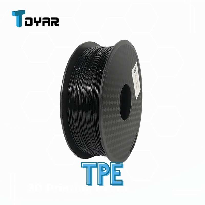 High-quality Toyar TPE 1.75mm 3D Printing Filament for precise and durable prints. #3Dprinting #Filament