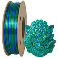 Filament - Toyar PLA Silk Candy Rainbow Colours Alternating 1.75mm 3D Printing Filament