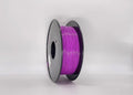 A spool of Toyar Filament - Toyar TPU Standard Colour 1.75mm 3D Printing Filament in purple, perfect for flexible 3D prints, is displayed against a plain white background.