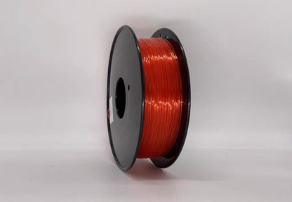 A spool of Toyar TPU Transparent 1.75mm 3D Printing Filament is displayed against a plain white background.