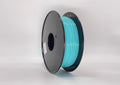 A spool of Toyar TPU Standard Colour 1.75mm 3D Printing Filament in light blue is displayed on a black reel against a plain white background.