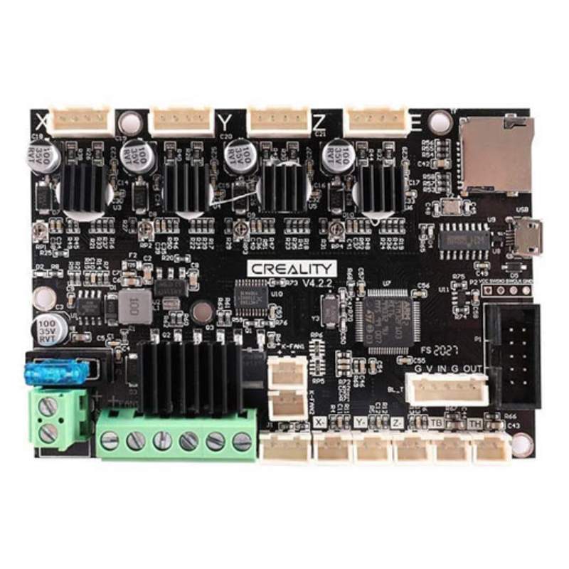 A MakerBase PCB board with components, possibly for a Motherboard creality V4.2.2 or Creality 3D printers.