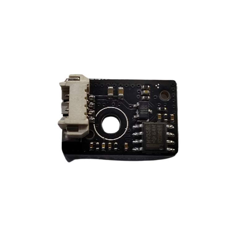 A black circuit board with a hole, suitable for MINGDA Magician ABL Board Replacement Part.