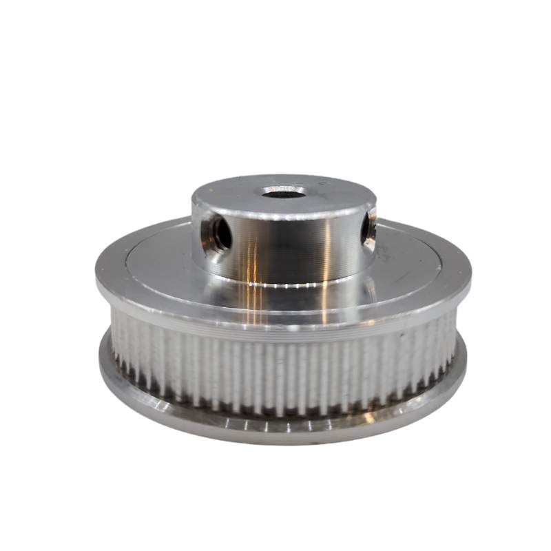 A close up of a 3D Printing Perth - Cirrus Link GT2 6mm Bore Synchronous Wheel.