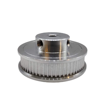 A close up of a 3D Printing Perth - Cirrus Link GT2 6mm Bore Synchronous Wheel.