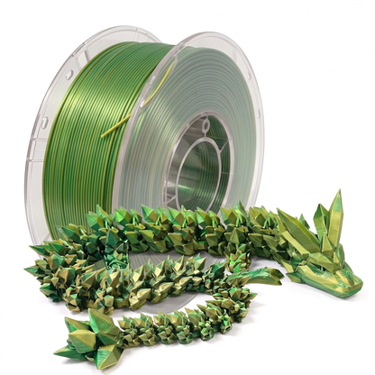 Filament - Toyar PLA Silk Dual Colour 1.75mm 3D Printing Filament