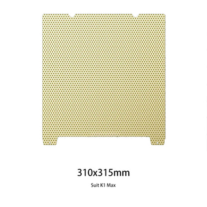 Dual-Sided PEI Build Plate with Honeycomb Texture (No Magnet)