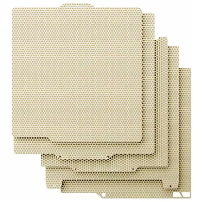 Dual-Sided PEI Build Plate with Honeycomb Texture (No Magnet)