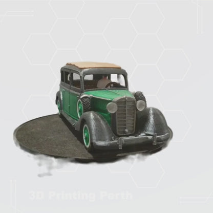 STL File : 1930 Mercedes Vehicle