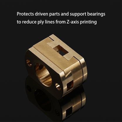 The Oldham Coupler T8 Z Axis Screw Upgrade by 3D Printing Perth - Cirrus Link protects driven parts and support bearings, reducing ply lines from Z-axis printing—a perfect accessory for your BLV Ender 3 or Creality machine.