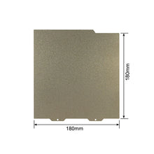 The ASR Bambu Lab A1 Mini Steel Sheet Bed Platform, measuring 184x184mm with double-sided PEI/PEO/PET color-changing coating, is ideal as a build plate for the compact Bambu Lab A1 Mini 3D printer.