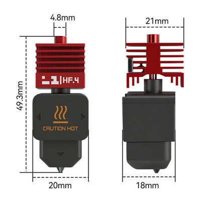 Bambu Lab H2D Hotend 0.6mm