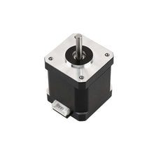 The 3D Printing Perth - Cirrus Link 42 Stepper Motor, with a 48mm height and 1.8-degree step angle, comes in black featuring a protruding shaft and square body, ideal for precision in 3D printers.