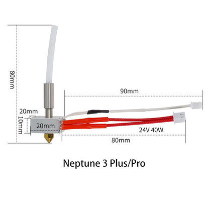 Elegoo Neptune 3 and 4 Pro DIY X Axis Rail Kits