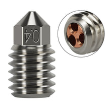 Bambu Lab X1/P1 Bimetal Copper Plated CHT Clone Nozzle