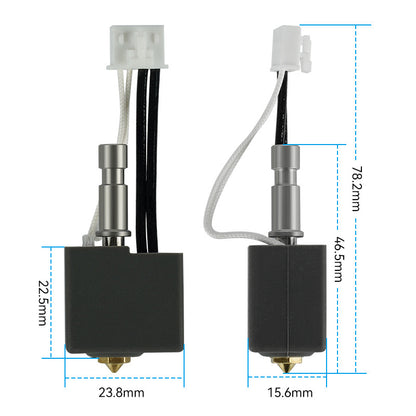 Anycubic S1C Extruder Assembly, 1.75mm Filament Drive Replacement