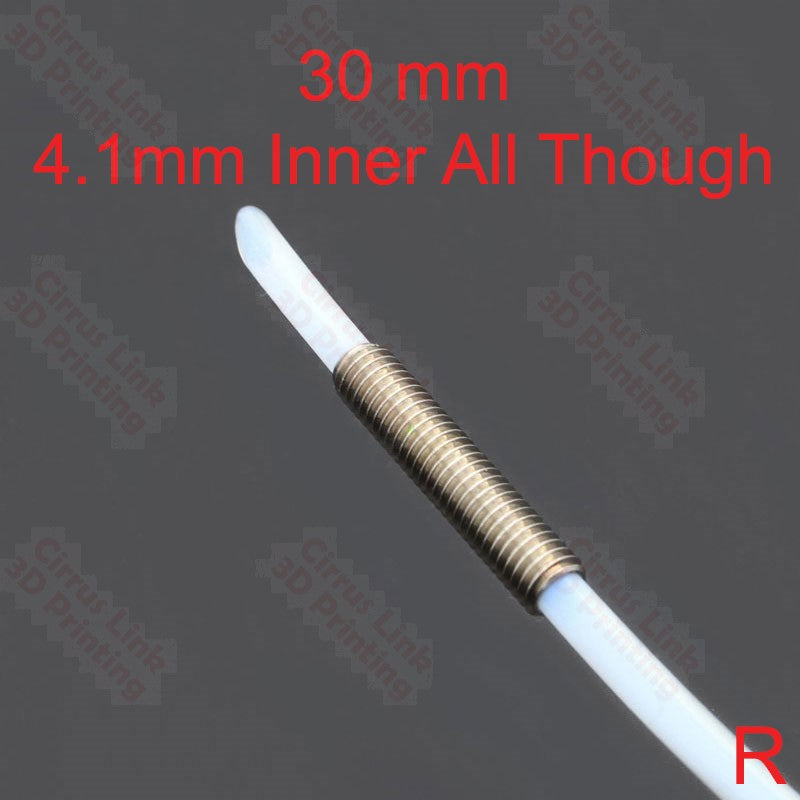 Throat MK8 All Threaded 26mm - 50mm long: Durable and versatile throat for 3D printers.
