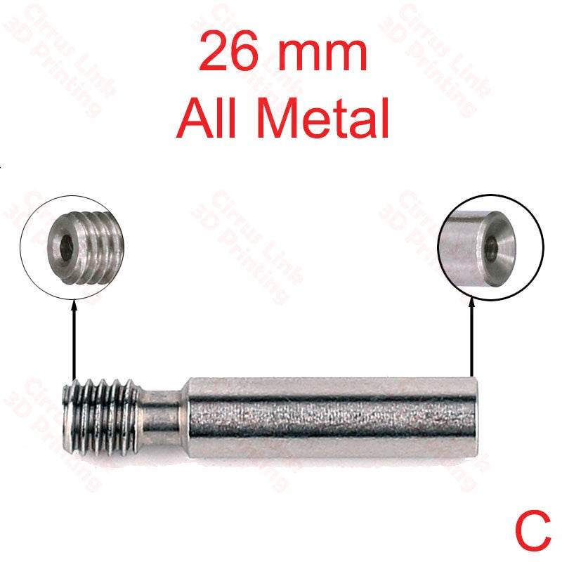 Many thanks to MK8 for making it easy to buy MK8 smooth All Metal 3D Printer 26mm Throat in Perth.
