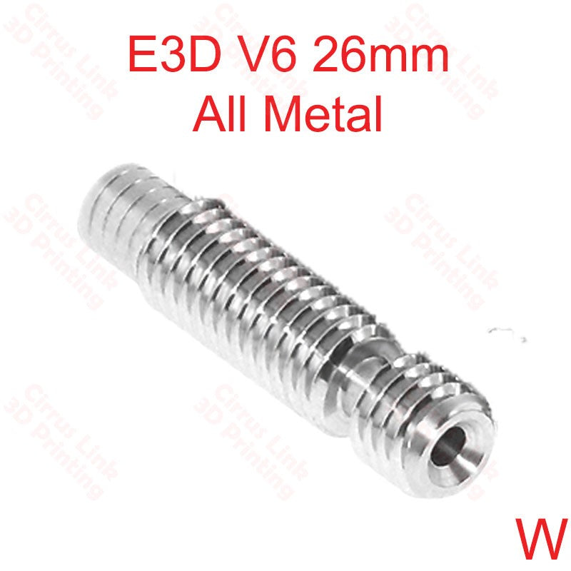 E3D All Metal type 3D Printer Throat Perth base store now stocking.
