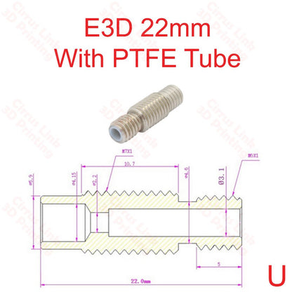 Order the E3D 3D printer throat and see for yourself.