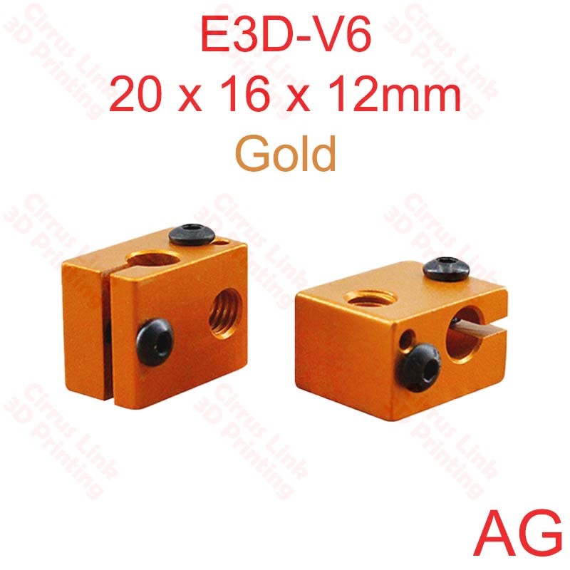 Get a good quality e3d - v6 heating block in PERTH, Western Australia for sale.