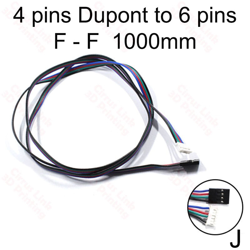High-quality Stepper Motor Cable 6 pins Female to Female Dupont Wire - Efficient and Reliable Connection